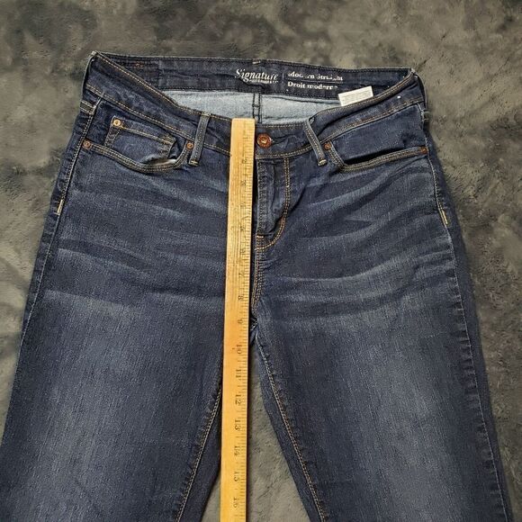 Levi Strauss Signature blue Jeans Mid Rise 10M - Picture 6 of 13